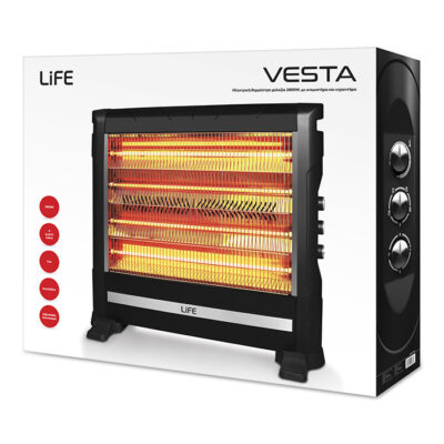 θερμάστρα χαλαζία Vesta Life