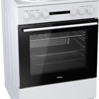 Korting KE 6141 WM 71lt Κουζίνα 71lt με Εμαγιέ Εστίες Π60εκ.