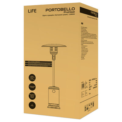 Moisture Gas Stove-Mushroom Life Portobello Proheat 13000w