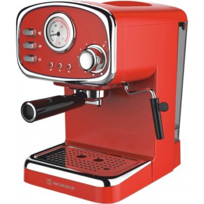 Espresso machine Retro Morris Red R20808EMR