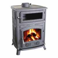 Μαντεμένια Ξυλόσομπα με Φούρνο 15kW Syrios Kissamos KS-7002/Α 2008