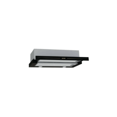 Black 60cm Gorenje BHP62CLB Sliding Extractor Fan Black 60cm