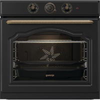 Over counter oven 77lt without hob Black W59.5cm BOS67372CLB Gorenje
