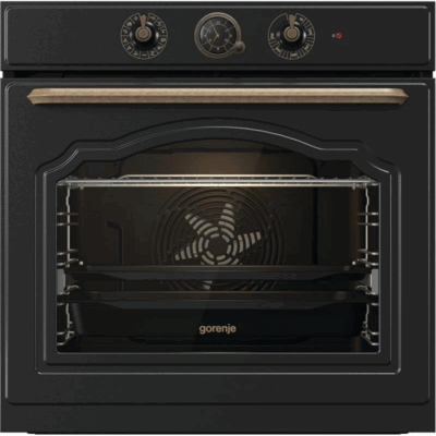 Over counter oven 77lt without hob Black W59.5cm BOS67372CLB Gorenje