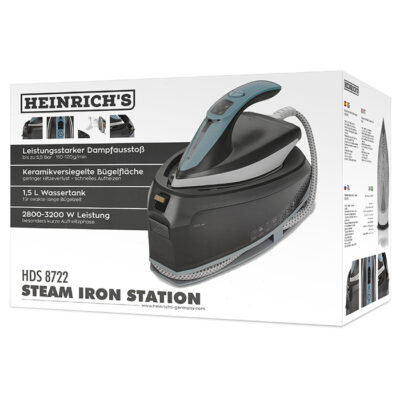 Σταθμός σιδερώματος με λειτουργία ατμού HDS 8722