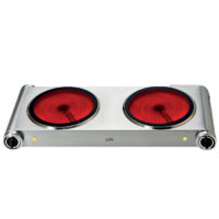 Table top double ceramic cooker LIFE CERAMICA Double 2400W.