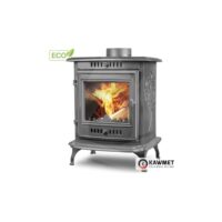 Energy efficient wood stove 6.8kW made of Mandemi P10 ECO - KAWMET