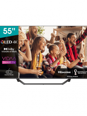 Hisense Smart TV 55" 4K UHD QLED 55A7GQ HDR