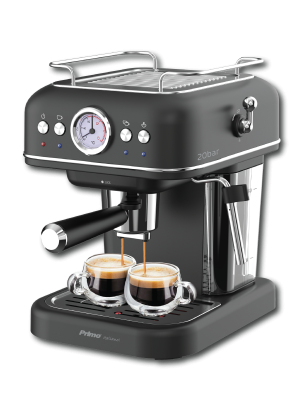 Μηχανή Καφέ Espresso Primo Eco PREM-40444 20Bar 3σε1 Αναλογικό καντράν θερμοκρασίας