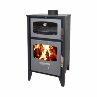 STAR STOVES Σόμπα Ξύλου από Ατσάλι με Φούρνο ST218
