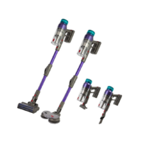 Σκούπα επαναφορτιζόμενη PRVC-40507 Primo Apollo Aqua Flex 3σε1 29.6V BLDC μοτέρ Γκρι-Μωβ